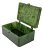 Vintage Nephrite Jade Box