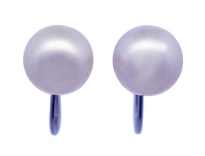 Vintage Pearl 14kt Earrings