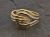 Vintage Three-Band 18kt Knot Ring