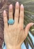 Vintage Turquoise 18kt Ring