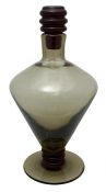 Vintage Two-Colour Glass Decanter