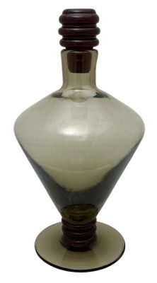 Vintage Two-Colour Glass Decanter