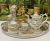 Vintage & Antique Gold & Grey Tea Wares