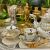 Vintage & Antique Gold & Grey Tea Wares