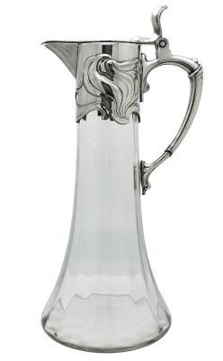 WMF Art Nouveau Claret Jug, circa 1895-1903