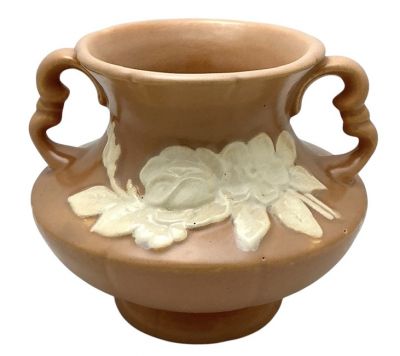 Weller Cameo Rose Double Handle Vase