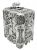 William IV Sterling Silver Tea-Picker Design Tea Caddy, Dublin 1836