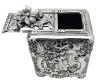 William IV Sterling Silver Tea-Picker Design Tea Caddy, Dublin 1836