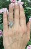 Antique .81ct Old European Diamond Ring in Platinum