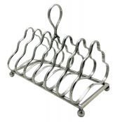 Antique Birks Sterling Silver Toast Rack