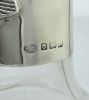 Antique English Cut Crystal & Sterling Silver Claret Jug, Birmingham 1917