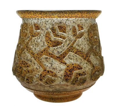 Art Deco Daum Nancy Cameo Cut Vase