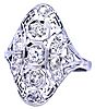 Art Deco Engagement Rings & Edwardian Rings
