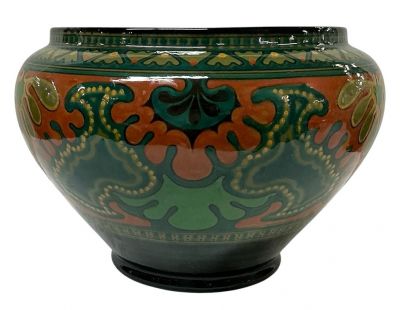 Art Deco PZH Gouda Jardiniere circa 1920s