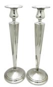 Art Deco Sterling Silver Candlesticks, Wm.R. Elfers of NY