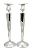 Art Deco Sterling Silver Candlesticks, Wm.R. Elfers of NY