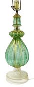 Barovier Murano Glass Table Lamp