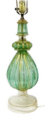 Barovier Murano Glass Table Lamp