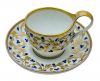 Biedermeier Porcelain Cup & Saucer