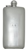 Birks Sterling Silver Hip Flask, Dated 1940
