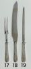 Birks Sterling Silver London Engraved Pattern, With Monograms