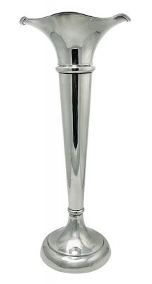 Birks Sterling Silver Tulip Shaped Trumpet Vase