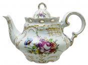 Carl Thieme Dresden Teapot, Early 20th Century