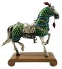 Chinese Silver and Enamel Horse