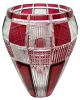 Daum Nancy Coloured Crystal Vase