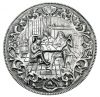 Dutch 833 Fine Silver Dresser Box, H. Hooykaas of Schoonhoven