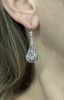 Edwardian 1.26ct Diamond Earrings in Platinum and 18kt Yellow Gold