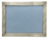 Egyptian Engine Turned Engraved 900 Fine Silver Picture Frame 