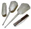 English Art Deco 13pc Sterling Silver Vanity Set