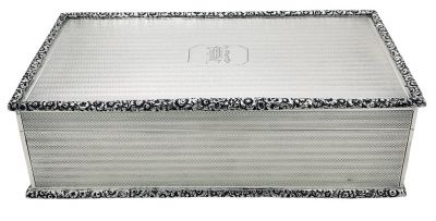 English Sterling Silver Box, Birmingham 1927