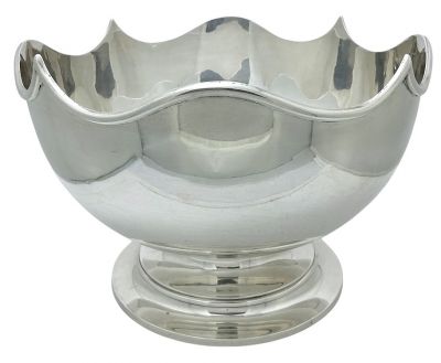 English Sterling Silver Pedestal Rose Bowl / Trophy, Birmingham 1912
