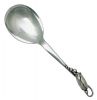 Georg Jensen Sterling Silver Blossom Pattern # 84 Serving Spoon