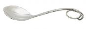 Georg Jensen Sterling Silver Ornamental # 41 Serving Spoon