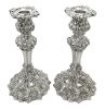 George IV Sterling Silver Candlesticks, S.C. Younge & Co., Sheffield 1822