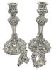 George IV Sterling Silver Candlesticks, S.C. Younge & Co., Sheffield 1822