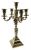 Gold Washed 835 Fine Silver Candelabra