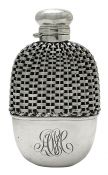 Gorham Sterling Silver Ladies Flask, Dated 1906