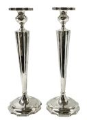 J. Wagner & Son Sterling Silver Candlesticks, circa 1920-30