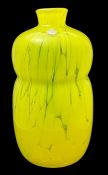Jan Gabrhel Art Glass Vase, Czechoslovakia