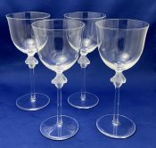 Lalique France Roxane Bordeaux Glasses