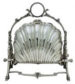 Late Victorian Shell Form Biscuitier