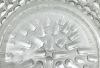 Mid-Century Modern French Glass Ice Bucket & Tongs