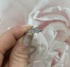 Modern 1.05ct Princess Cut Diamond Ring in Platinum