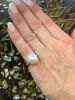 Modern South Sea Pearl and Diamond Ring in 18kt White Gold