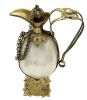 Palis Royal Paris Miniature Scent Bottle / Ewer in Shell & Gilt Metal