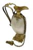 Palis Royal Paris Miniature Scent Bottle / Ewer in Shell & Gilt Metal